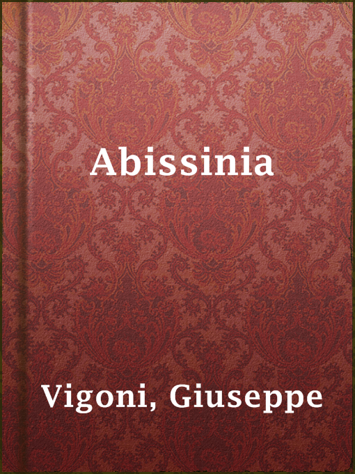 Giuseppe Vigoni作のAbissiniaの作品詳細 - 貸出可能